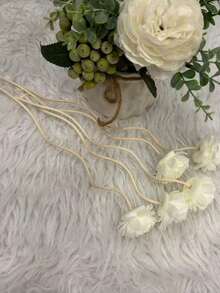 1/5件套无焰香氛干花套装,香水扩散器配件,室内空气清新剂,仿真花 - 彩色 - 查看 14