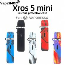 Vape SMOD New XROS 5 MINI Protective Case Suitable For Vaporesso Xros 5 Mini, Anti-Slip, Anti-Drop Integrated Protective Shell, Soft Silicone Case With Textured Design - Multicolor - View 10