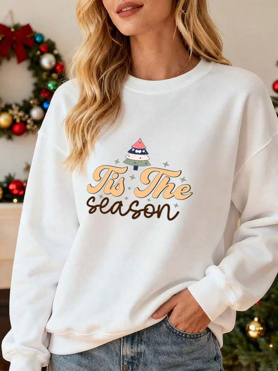 Women Plus Size Sports Sweatshirts - 白色 - 查看 1