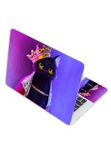 A Set Of 15-Inch Laptop Skin With Cute Cat Pattern For Laptops, MacBooks,HP - Multicolor - View 6