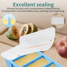 Silicone Freezer Tray For Sauce Cube: GGOW Silicone Freezing Tray For Broth Soup Storage - Freeze 250mL 125mL Souped Portion - 藍色 - 查看 5