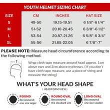 TCMT Dot Youth Motorcycle Off-Road Helmet Full Face Motocross Street Dirt Bike Mountain Bike BMX MX ATV Helmet+Goggles+Gloves - Màu xanh lam - Xem 9