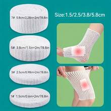 1 rulle mjukt andningsbart nätbandage, rörformigt nätbandage, andningsbart självhäftande tejp