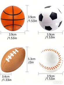 1pc Wrist Rebound Ball Wristband, Rubber Rebound Elastic Sports Ball (Basketball, Baseball, Soccer, Tennis) With Elastic Cord, Suitable For Wrist Exercise Or Play, Great Gift Toy For Children, Teens And Adults - Multicolor - View 3