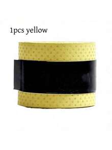 1pc Anti-Slip Sweat Absorbent PU Fabric Racquet Grip Tape For Tennis, Badminton, Fishing Rods – Universal Non-Slip Replacement Handle Wrap With Improved Tactile Grip And Shock Absorption - Multicolor - View 16