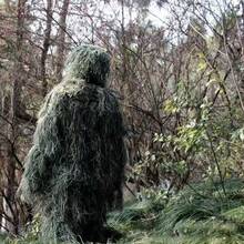 [Camo 3D] 3D Ghillie Suit Set 5-Piece Camouflage Woodland Tactical Gear - Multicolor - View 6