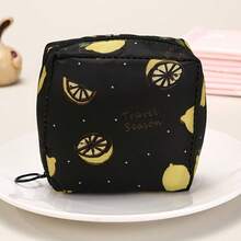 Cute Cartoon Sanitary Pad Storage Bag, Large Capacity Women's Menstrual Pad Storage Pouch, Portable Travel Bag - Multicolor - View 15