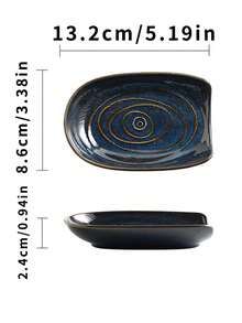 Ceramic Kitchen Utensil Holde Vintage Kiln-Fired Multicolor Design Vintage Ceramic Soup Spoon Holder For Home & Restaurant Use - Decorative Utensil Storage For Spatulas Ladles Whisks - Ideal Gift For CooksSpoon Rest Rack Vintage Kitchenware Glossy Finish Cooking Accessory Culinary Gifts Cookware Storage Tray