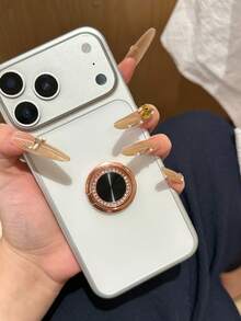 Support de téléphone avec anneau de maintien et strass, miroir et support pour maquillage. Haute qualité, compatible avec et Android. Cadeau pour anniversaire, famille, amis. Idéal pour salle de bain, cuisine, anniversaire. Accessoires de téléphone avec une grande capacité de charge. - Multicolore - Voir 11