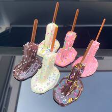 A Melting Ice Cream Sculpture, Suitable For Indoor, Home Decoration, Garden Decoration, Micro Landscape, Desktop Decoration Statue, Whole Props - Melting Ice Cream - View 2