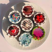[CNEZOMP Vibrant Metal Grinder] CNEZOMP Vibrant Durable Large Metal Grinder - Colorful Decorative Manual Grinder With Multiple Design Options For Cakes, Fruits, Candies - Non-Electric Kitchen Tool, Manual Grinder For Home Baking, Cake Decorating Supplies - Grinder - View 7