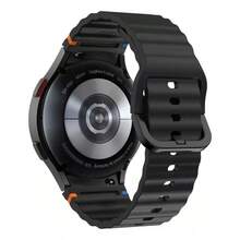 SMART WATCH MX Correa Sport Para Galaxy Watch / 7 / 6 / 5 / 5 Pro / 4 / Fe - Negro - Ver 2