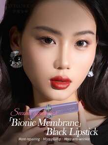 LUONANOESS 2.0 黑魔法裸色唇膏唇蜜，滋潤不褪色不染唇，適合女性秋冬日常戶外度假場合 - #02 Hong Kong style retro red - 查看 8