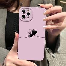 Funda protectora de teléfono personalizada, creativa, moderna y sencilla, con protección contra golpes y caídas, suciedad y durabilidad, para  17.17 Pro...17 Pro Max...17 Agua. 16.16 Pro...16 Pro Máx.16 más.. 15.15 Pro Max...15 Pro...15 más.. 14.14 Pro...14 más..14 Pro Max... 13.13 Pro...13 Pro Max...12.12 Pro...12 Pro Max...11.11 Pro...11 Pro Máx.XR.X.XS.XS máx.Regalo de cumpleaños Se.MiNi, para la novia, el novio, un amigo o para uno mismo - Púrpura 1452 - Ver 1