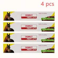 4 Packaging  - Apple Flavor 1.87%, 6.08 Grams Dosage - For Large Horses And Equ Care - 4 Packs - View 1