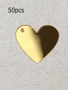 Personalized Wedding Mirror Tags With Holes Custom Acrylic Heart Tags Name Logo For Shower Favor Valentines Day Handmade Items Wedding Favors Happy Birthday Party - Heart Shape - View 14