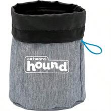 Pzw Almacenamiento Manos Libres Para Dulces Pelotas Y Accesorios De Adiestramiento De Outward Hound. L Azul9319 - 黑色 - 查看 2