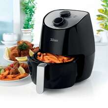 Friteuză cu aer, ZILAN ZLN3598, Negru 1350 W, Capacitate 2,6 L, Cronometru 30 min. - Fișă UE de tip F (220-240V) - Vizualizare 10