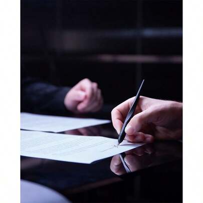 Hoverpen Interstellar Edition - Futuristic Luxury Pen Made With Aerospace Alloys, Desk Aesthetic, Free Spinning, Un...