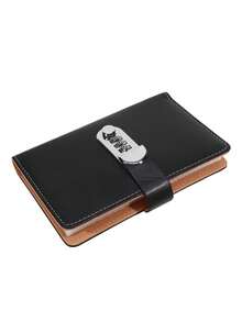Libro de depósito con candado A6, contiene 50 páginas internas, doble cara puede contener 100 papeles, puede almacenar álbum, efectivo, fotos, sellos, álbum/carpeta de 3 anillos - Multicolor - Ver 11