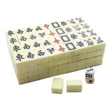 Vintage Chinese Mahjong Set Traditional 146 Tiles Mah-Jong Game Set W/ Case Box - Multicolor - View 4