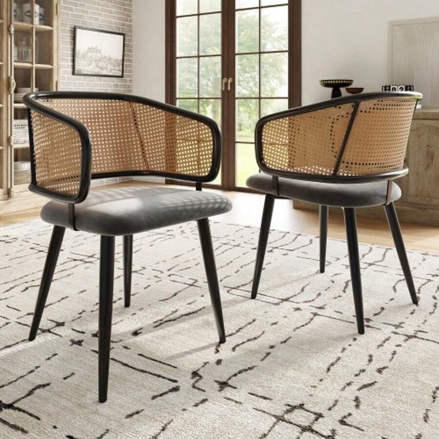 Dining Chairs - Gray - View 1