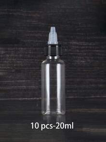 10PCS Clear Plastic Squeeze Dispenser Bottles,Pointed-Nose Cap Dropper Bottle, PET Oil Dropper Bottles With Twist Top Cap - Leak-Proof, Portable Travel Bottles, Pointed Gel Bottle Squeeze Drop Bottle Clear Plastic Bottle,Tattoo Supplies, For Liquids Inks Oils Arts And Crafts Clear,Travel Accessories,Travel Essentials - Multicolor - View 14