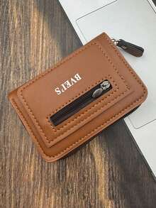 1pc Anti-Theft Anti-Demagnetization Large Capacity Coin Purse, Multifunctional Wallet For Driving License, Bank Cards - Multicolor - View 8