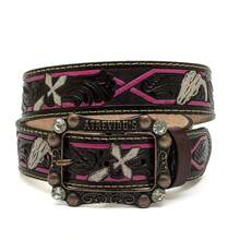 Cinto Atrevidu's Country Boi Rosa Feminino Fivela Atrevidu's - Multicolorido - Visão 4