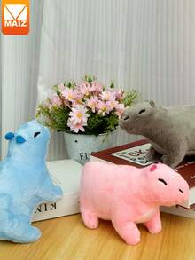 Capibara Peluche Kawaii Juguete Felpa Suave Bebe Infantil - Marrón - Ver 3