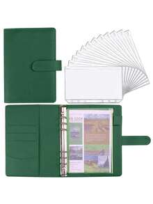 A6 Size Budget Binder With Cash Envelopes, For Budgeting, Money Management, Cash Envelope System - Multicolor - View 36