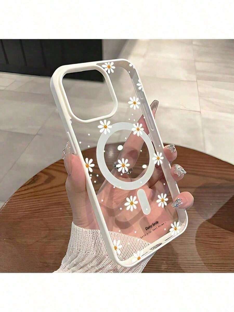 For IPhone 17/17pro/17promax, 11, 12, 13, 14, 15, 16 Plus Pro Promax XS/X XSMAX Silicone Magnetic Phone Case, High-Quality Fashion - 白色 - 查看 1