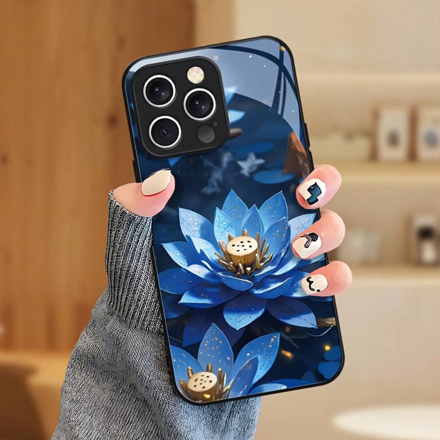 Estas fundas para teléfonos están hechas de vidrio pulido y son adecuadas para modelos de , incluyendo 16, 16E, 15 Pro Max, 14 Plus, 13, 12 y 11 Pro Max.Tienen un diseño de cristal claro con textura pura y efecto espejo, cuidadosamente elaborado - OT8370. - Colores mixtos - Ver 1