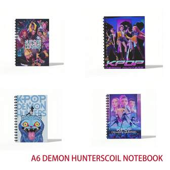 1pc A6 Size KPOP Notebook, Can Be Used As Writing Pad, Sketchbook, Grid Notebook, Memo Pad, Student Stationery, Back To School Supplies, Christmas Gift, Christmas Decor, Random Style