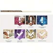 خاتم نحاسي فاخر وأنيق مرصع ب- 8 براغي مرصع بأحجار الأبيض اللامع، خاتم زواج أبدي للنساء، مناسب لخطوبة، زواج، ذكرى الزواج وهدايا عيد الحب