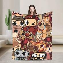 Dandys World Astro Sleep Warm Soft Blankets  Decorative Plush Throw Blanket Funny Home Decor Bedspread Sofa Bed Cover - 14 - View 20