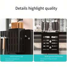 EOOGER Over The Sink Dish Drainer Drying Rack 3 Tier Over Sink Dish Rack For A Tidy Kitchen Sink Shelf, Large Dish Drying Rack With Flip Door, Stainless Steel Dish Drainer Kitchen Sink Organizer - màu đen - Xem 11