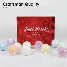 12pcs Bath Bomb Gift Set | Bathing Essentials, Great Gift For Girlfriend/Mom, Birthday, Holiday, Full Body Care Bath Bombs