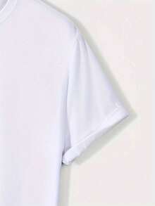 Disney Men's Casual T-Shirt, Featuring Classic Disney Character Patterns Such As Mickey Mouse, Minnie Mouse, And Donald Duck, Filling The Joyful Atmosphere Of Disneyland. Suitable For Disney Outings, Parent-Child Outfits, Street Gatherings, And Other Scenes - White - View 7