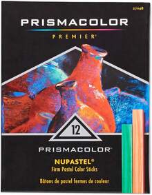 Prismacolor Premier NuPastel Barras de Color Pastel Firme, Paquete de 12 - 12 Unidad (Paquete de 1) - Ver 2