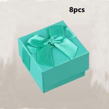 6/4Pcs/1pc, Korean Style Bow Style Jewelry Box Gift BoxNecklace Stud Bangle Jewelry Jewelry Packaging BoxJewelry Box Ring Box, Cheapest Items Available, SmallBusiness Supplies, Packaging Box, WeddingDecorations, Wedding, Gift Box, Wedding Stuff, Wedding Favors For Guest, Gift Boxes Back To School - Multicolor - View 24