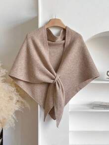 1条纯色加厚超大围巾，时尚百搭，适合秋冬季节，保暖防风三角披肩，日常、校园、通勤、春夏休闲、晚宴、母亲节、结婚纪念日、生日礼物、户外活动等场合，优雅高端女士配饰。 - 彩色 - 查看 17