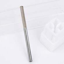 1 pieza Brocas de taladro de uñas profesionales de carburo, puntas de lima de uñas eléctricas no abrasivas para eliminar uñas muertas, herramientas de arte de uñas para manicura y pedicura, XXF