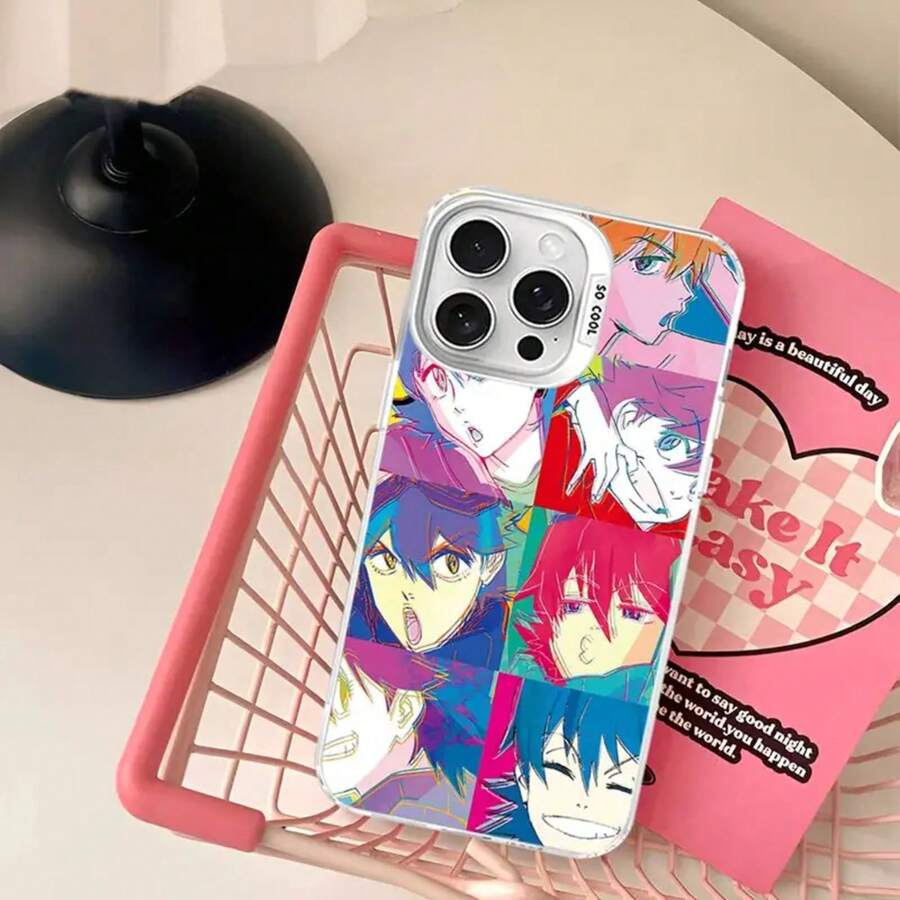 Funda de teléfono Anime Flcl para 17 16 15 14 13 12 11 Pro Max Plus, funda trasera mate a prueba de golpes - z7 - Ver 1