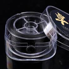 1/2/3/7卷水晶弹力线，扁平氨纶弹力线，DIY串珠橡皮筋，适用于手链、项链、珠宝制作配件[0.8mm-50M] - 彩色 - 查看 17