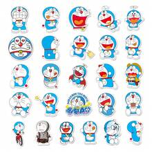 1set/52pcs Cartoon Animation Graffiti Personalized Suitcase Scooter Guitar Car Decoration Waterproof Sticker, Christmas, Christmas Stocking Filler, Christmas Gift, Christmas, Christmas Decorations - Multicolor - View 5