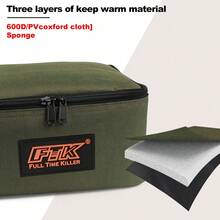 FTK 1件装鲤鱼钓鱼收纳包 多功能4合1钓具包 适用于鱼饵和鱼线 便捷旅行收纳盒 - 把所有东西都装进这个包里，立刻出发去钓鱼吧！