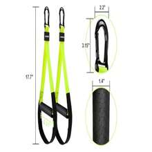 Resistance  Kiull- Workout With Suspension Trainer Straps, Door Anchor, Handlend Carrying Bag | Complete  Gym Equipment - 軍綠色 - 查看 4