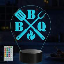 Regalo de coche de carreras para niño, luz de una noche con control remoto, cambio de 16 colores, temporizador, modo de parpadeo RGB y regulable, merchandising de coche de carreras para niños - color 7 - Ver 24