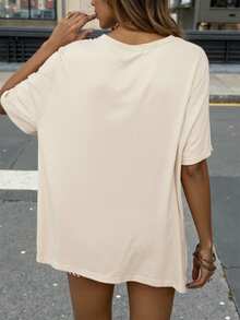 At Least My Trauma Made Me Funny Shirt, Funny Shirt, Funny Mental Health Shirt, Funny Anxiety Shirt, Funny Skeleton Meme Shirt - Apricot - View 2